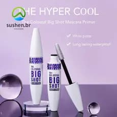 SUSBR Primer Branco Para Cílios - Base À Prova D'água 15ml, Anti-Manchas e Espesso para Maquiagem Profissional