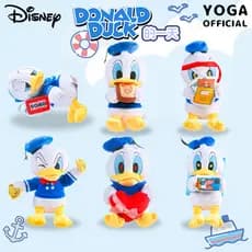 Brinquedo de Pelúcia Autêntico do Pato Donald da Disney, Boneco de Desenho Animado Fofo e Popular, Decoração, Presente d