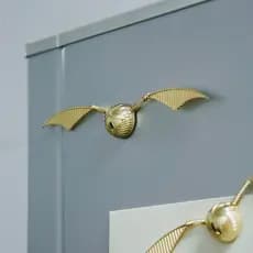 Ímã de Geladeira Oficialmente Licenciado do Poteiro Dourado de Harry Potter, Adesivo Magnético de Quidditch, Adesivo Mag
