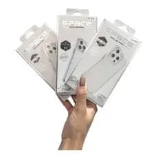 Capinha Space Transparente Anti Impacto - Case Apple Iphone XR 12/12PRO 13 15 E 17 INDUÇÃO