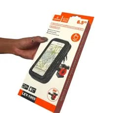 Suporte Para Celular a Prova D'Água Para Motocicleta e Bicicleta - 360° - Com Celular até 6.6 Polegadas