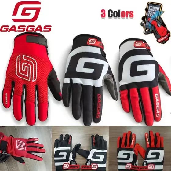 Frete Grátis Gas Luvas de motocross modelo touch screen para ciclismo de montanha