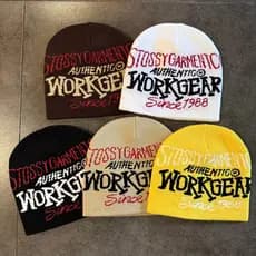 Frete Grátis Gorro Tricotado Letras Múltiplas Vintage Estilo Y2K Americano Unissex Inverno