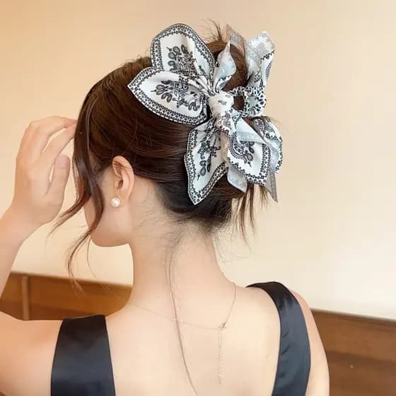 [Elegância Feminina] [Charme Duplo] Presilha/Retrô/Coração/Paris/Borboleta/Grampo/Estilo