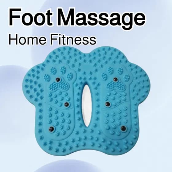 [Saúde e Conforto] 【Exercício em Casa】[Relaxamento Diário] Tapete Inflável para Massagem/Pé/Corrida Lenta/Fitness