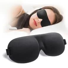 Tridimensional 3d esponja máscara de olho atividades ao ar livre almoço pausa respirável sombreamento máscara de dormir