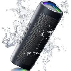 Caixa de som Bluetooth com som de alta definição, portátil e sem fio, à prova d'água IPX5, pode tocar por até 20 horas,