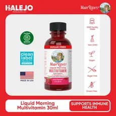 5B8 D32 Líquido Mineral Mary Ruth's 1Oz – Framboesa Matinal, Pêssego e Manga & Coco Noturno 3 W