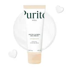PURITO Creme em Gel Calmante de Aveia, Não Comedogênico, 77% de Água de Semente de Aveia, Hidratante Facial Leve em Gel