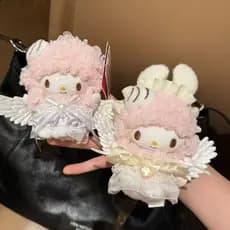 Biano Cordeiro Piano Pingente Sanrio Boneca De Pelúcia Doce Menina Coração Bolsa Decoração
