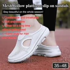 [Design Moderno] [Estilo Casual Unissex] Sandálias Femininas/Unissex/Respirável/Planas