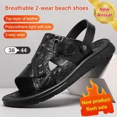[Estilo Atemporal] Sapatos de Couro Masculinos/Verão/Confortáveis/Casuais/Para o Dia a Dia