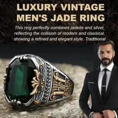 [Design Luxuoso] [Estilo Clássico] Anéis para Homens/Anel Masculino/Estilo Retro