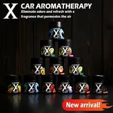 Aromatizador de Ar Sólido Exclusivo para Carro - Creme de Fragrância para Aromaterapia para Quarto, Sem Álcool