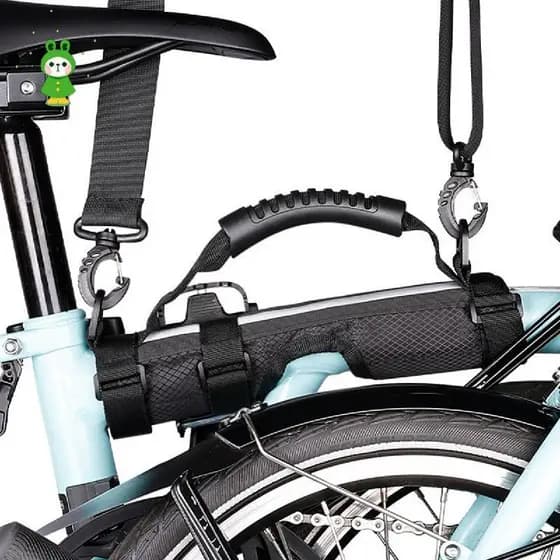 Alça De Transporte De Bicicleta Dobrável E Ombro : Acessório Prático De Substituição Portátil