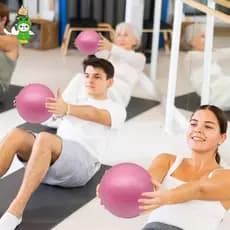 15cm Yoga Bola Exercício Ginástica Aptidão Pilates Equilíbrio Academia Núcleo