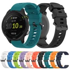 Pulseira De Relógio De 22mm Para Garmin Forerunner 255 Música/Vivoactive 4/Venu 2 Smartwatch Banda Silicone Esporte Subs