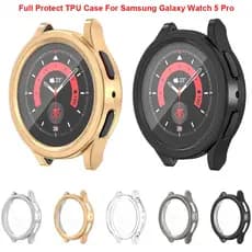 Capa Protetora Para Samsung Galaxy Watch 5 Pro 45MM De Relógio TPU Protetor Completo Caso Escudo Acessórios De Smartwatc