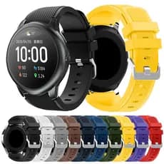 Pulseira De Silicone Para Xiaomi Haylou Solar LS05/Relógio Cor Pulso Substituição Acessório 22mm