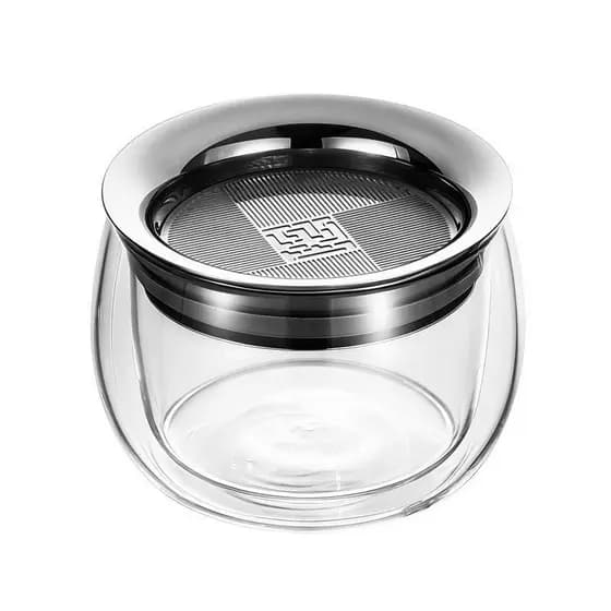 [Material Seguro e Durável] 【Ideal para Chá e Café】[Material Durável e Seguro] Vidro Borossilicato/Escritório/Cozinha
