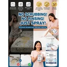 【Fácil de Usar】Higienizador de Colchão/Spray de Limpeza/Rápido e Prático