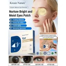 【Proteção para Olhos】Conforto para Olhos/Proteção/Fadiga/Luteína/Adesivo