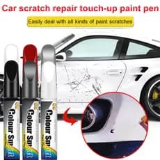 【Fácil de Usar】[Uso Universal] Caneta/Retoque/Reparo Automotivo/Arranhões/Preto/Branco