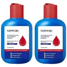 Shampoo anticaspa de 300ml, shampoo unissex para controle de oleosidade (600ml/2 frascos)