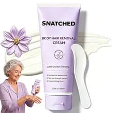 Removedor de Pelos SnatchedHair, Removedor de Pelos Corporais e Faciais para Mulheres a Partir de 65 Anos e Homens, Remo