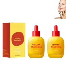Sérum Facial com Vitamina C, Niacinamida e Arbutina – Ilumina Visivelmente, Ajuda a Reduzir Manchas Escuras e Sinais de