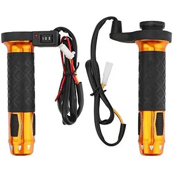 Apertos De Guiador De Motocicleta 22mm (7/8 ") , Punhos Aquecidos Elétricos Universais Moto Para , ATV