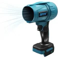 Mini Jet Dry Blower Turbofan Fan Para Bateria Makita 18V (Não Incluído) , Soprador De Folhas Sem Escova Portátil , Espan