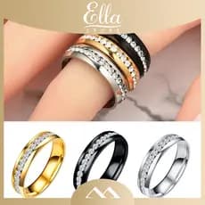 [ELLA] Cuidados De Saúde , Perda De Peso , Queima De Gordura , Emagrecimento , Anel ic , Joias De Strass