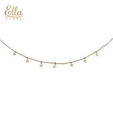 Colar Com Pingente Feminino Para Trabalho Liga Estrelas Atraente
