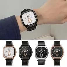ELLASTORE Relógio Elegante À Prova D'água Com Movimento Mecânico , Fácil De Ler , Pulseira Ergonômica Projetada , Quadra