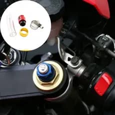 Plugue De Escape De Motocicleta De Alumínio Leve Time Que Melhora A Maneuverabilidade