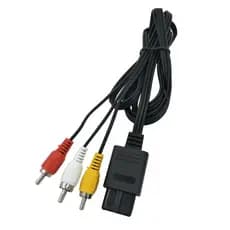Cabo AV Time N64 Oferece De PVC De Som Estéreo De Vídeo Para Melhorar Os Jogos