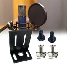 Suporte De Canto De Ângulo Reto Preto De 90 Graus De Plástico De Metal Resistente Do Tempo