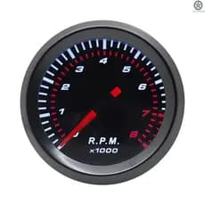 Tacômetro Para Carro , Medidor De 8000 RPM , De 55mm De Diâmetro Motor Movido A Gás De 1 8 Cilindros