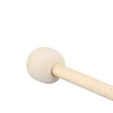 Cawdbr Bastão De Malho De Bumbo Durável Com Cabeça De Feltro De Lã Acessório De Banda De Percussão
