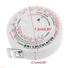 sunshineyy Retrátil Índice Massa Corporal Imc 150 Cm Calculadora Medida Dieta Perda Peso