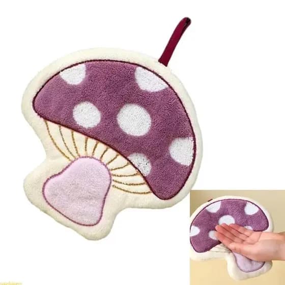 sunshineyy Toalha Mão Design Lã Macia Perfeitamente Para Suspensão Mãos Secagem Rápida