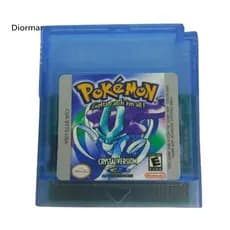 < showpoweram > Cartucho De Cartas De Jogo Para Console Nintendo Pokémon GBC Game Boy Versão Colorida