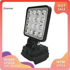 Led Work Light Portable Cordless with 16 Leds Multi-angle Adjustable Waterproof Mini Emergency Lamp High Brightness for