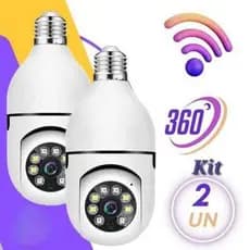 Câmera 360 Segurança Wifi Sem Fio Infravermelha