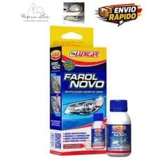 Renovador de Farol Revitaliza Tira amarelado Remove sujeira Farol Novo Carro Moto Polimento