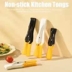 Bluehome_Duck-Shaped Silicone Food Tongs Utensílio De Cozinha Resistente Ao Calor Para Grelhar , Assar , Salada , Antide