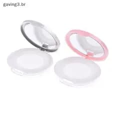 [GAVBR] 5g Estojo Vazio De Plástico Reutilizável Portátil DIY Recipiente De Maquiagem De Pó Solto Com Espelho E Peneira