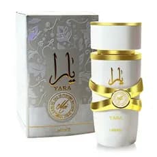 Lattafa Yara Moi Perfume Árabe Feminino Original Eau de Parfum 100ml Uso em Encontro Viagem Presente Negócios