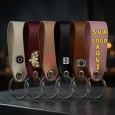 Kit 10 Chaveiro Personalizados Feminino Masculino Mimo Para Evento Loja Festa Casamento